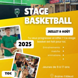 Stage - été - Basket- Belgique
